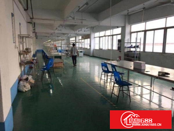 小捷滘工业区二楼标准厂房600平，空地大，水电齐全