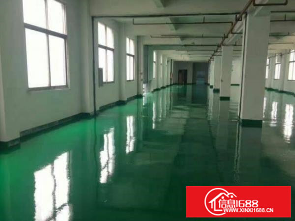 横沥全新楼上1400平方厂房出租带消防喷淋