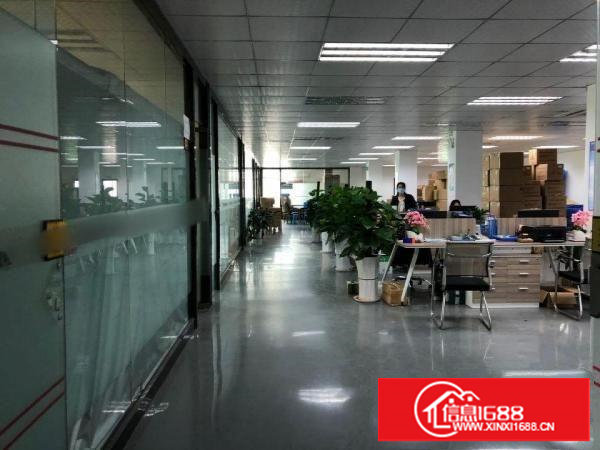 塘厦清湖头楼上一整层2000平带豪华装修厂房招租