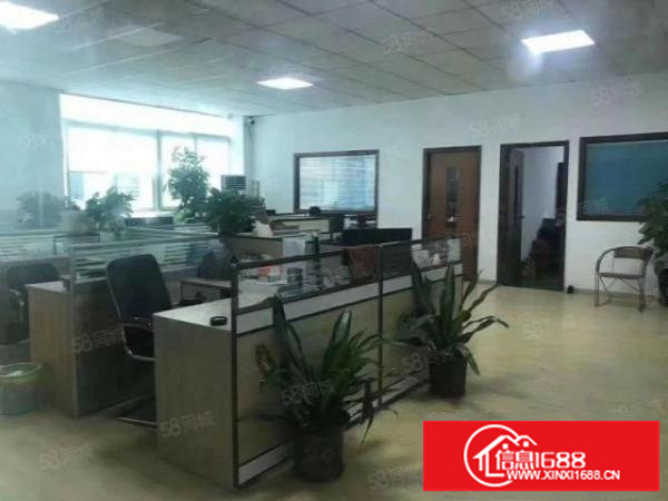 精观澜福民主干道边楼上1250平方带精装修厂房不要转让费出租