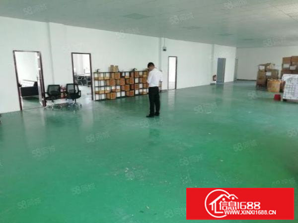 龙岗中心城龙东新出2楼1200平米带装修办公室可以分租空地大