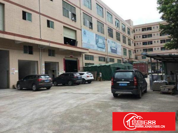 惠阳秋长新空红本独栋标准厂房一楼1300平出租形象好