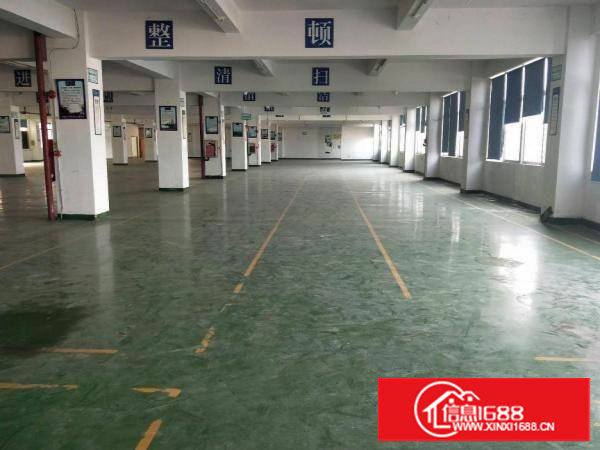 塘厦清湖头工业园标准3楼800平方！双面采光明亮！消防合格