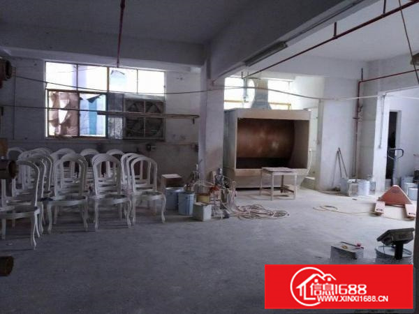 秋长白石600平现成丝印、喷油厂房三相电工业园内