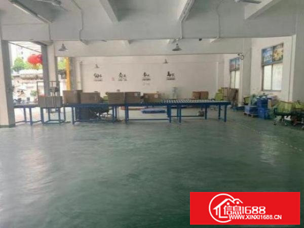 福永兴围急租一楼带装修厂房500平，拎包入住