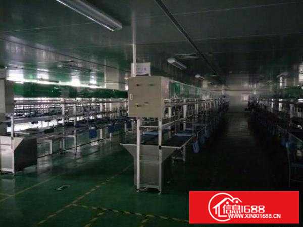 龙岗中心城南联楼上精装修800平厂房出租