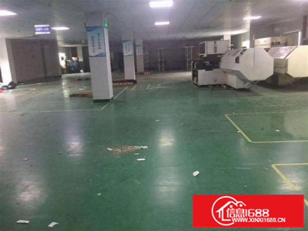 横岗大康工业区内三楼700平厂房出租大小可分租