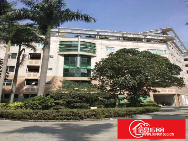 横岗六约地铁口红本花园式厂房2000出租可分租（可办环评）