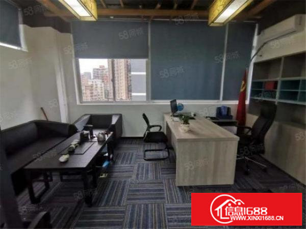 坂田国际中心新出400平豪装办公研发厂房，带家具出租，5加1