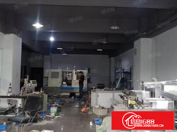 长安107国道旁工业园一楼610平方厂房出租，带装修水电