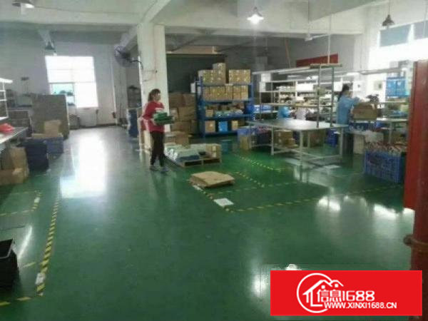 清溪土桥新出楼上1200平方带装修厂房招租，空地大