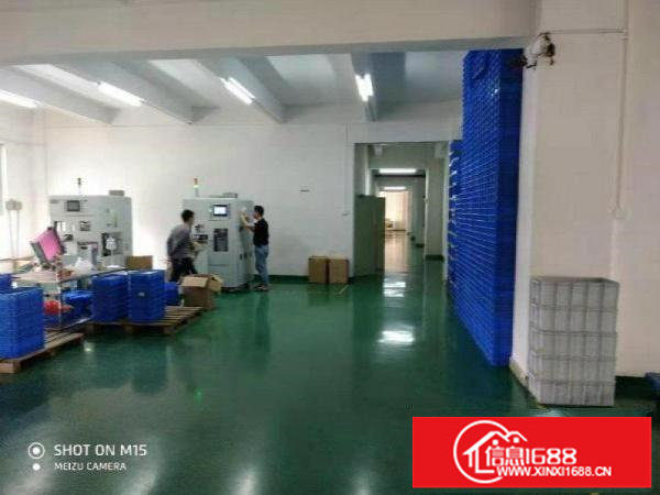 石井工业园新出楼上精装修厂房580平出租