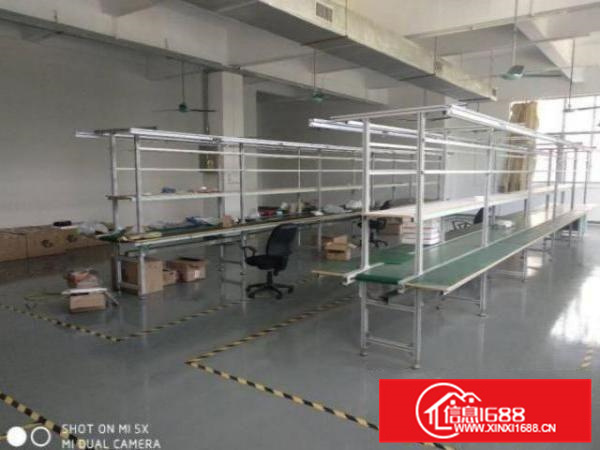 出租九江镇南工业园楼上精装880平仓库，无需转让费！