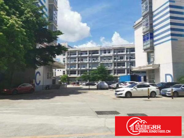 龙岗坪地低碳城工业园分租楼上1850平带装修租17元照片实拍