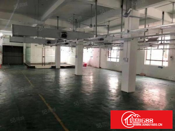 横沥镇西城工业区一楼厂房出租，有现成水电线路及装修办公室