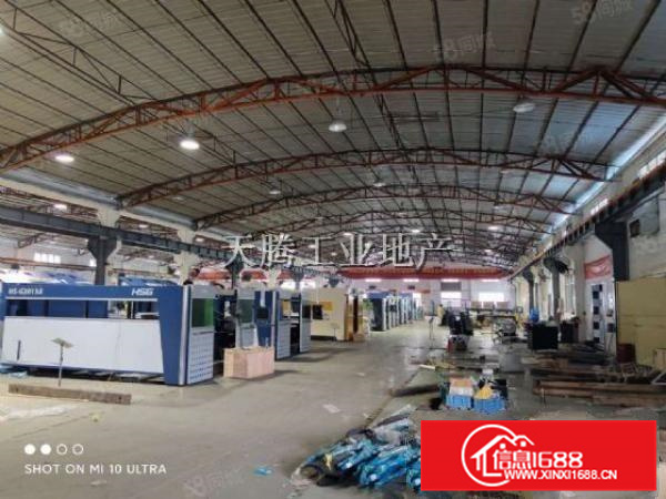 北滘碧江5520方出租！钢结构！带豪华办公室！有两台行车！