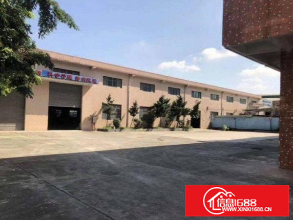 蔡边工业区独院单一层厂房出租1000，滴水8米，带行车