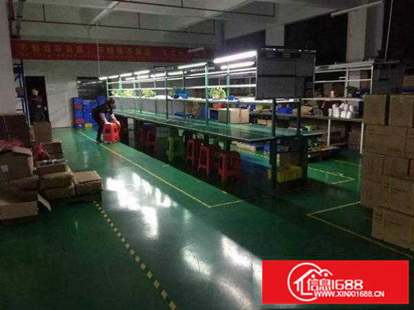 龙岗区浪背楼上1200平精装电子厂房招租