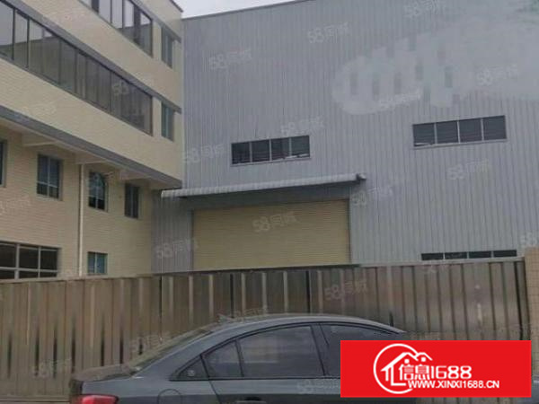 三水白泥6000平方独院厂房现成装修宿舍办公室带牛腿有排污管