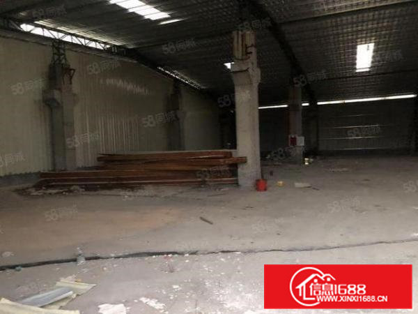 大岭山园区空出带牛角单一层3600平钢构厂房出租，可分租