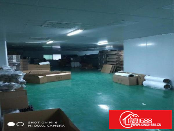 龙岗新生原房东楼上800平方米厂房出租，带简装修