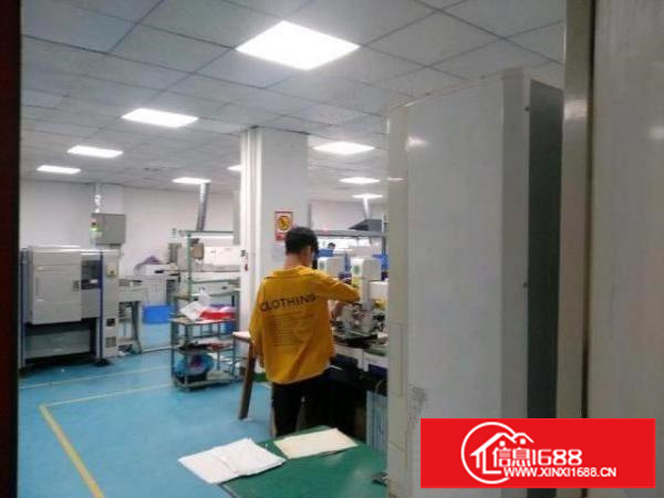 沙井共和工业大道800平方米SMT电子精装修厂房出租