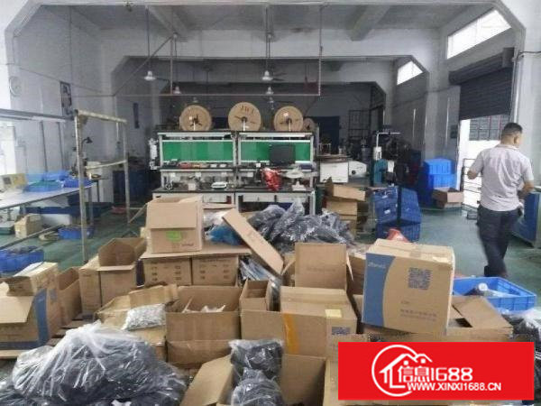 出租龙岗区同乐新出原房东标准厂房楼上780平方有地平漆精装修