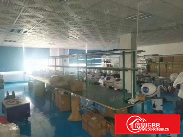 沙井马鞍山地铁口新出楼上1300平方装修厂房分租