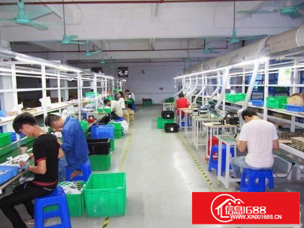 出租常平标准厂房全新装修全新消防设施及喷淋已办环评