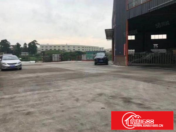 狮山主干道旁原房东红本单一层厂房6600平可分租