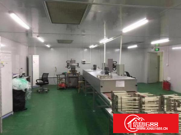 龙岗南联红本原房东楼上700平无尘车间无转让费2吨电梯