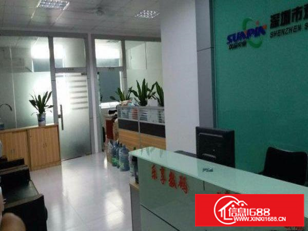 民治地铁口新出3楼1000平带装修适合贸易办公