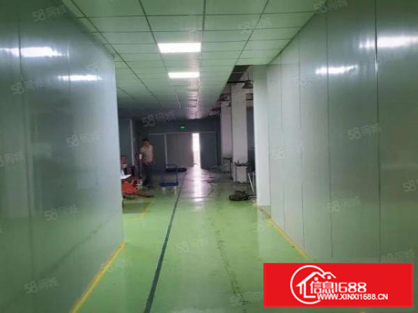 寮步石龙坑靠松山湖3楼1450平方现成办公室水电岀租