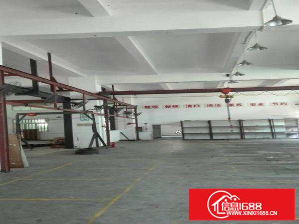 六米高标准一楼1630平米原业主厂房出租