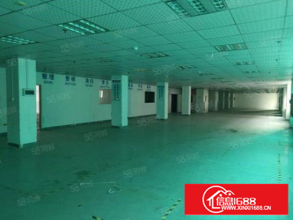 西乡，臣田工业区楼上整层2600平带装修，带无尘车间。