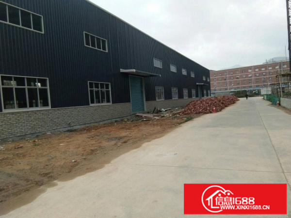 沥林金达伟工业园滴水高8米钢构厂房1650平方招租