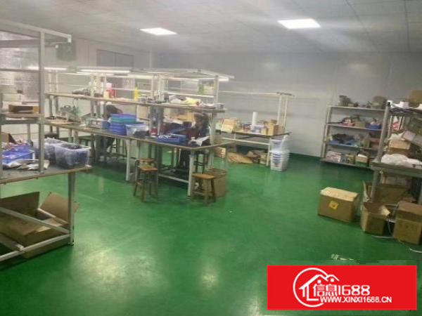 坪山坑梓汽车站楼上带精装修无尘车间500平免转让费