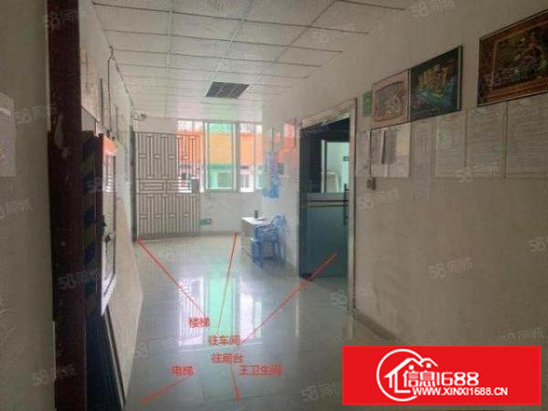 横岗四联带装修厂房1450平方招租有精装办公室