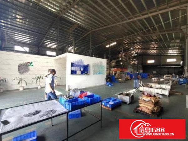 清溪高速出口附近原房东独院钢构厂房滴水10米4200平米招租