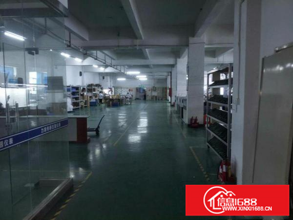 横岗228工业区单层2200平米厂房带有办公区域整层出租
