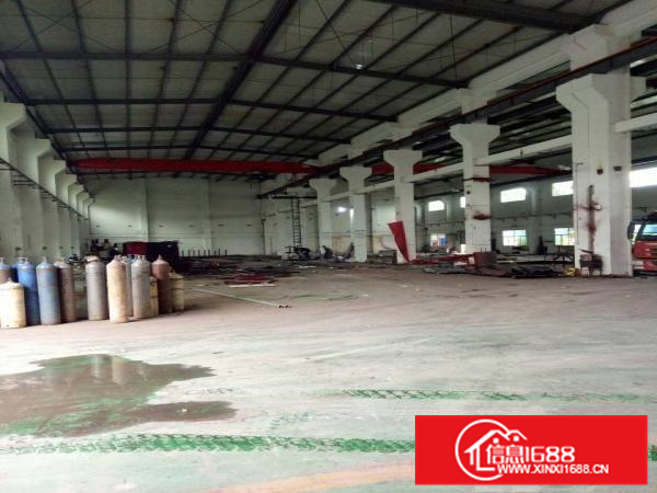 惠阳区新圩长布高速出口10米高带行车钢构2300平