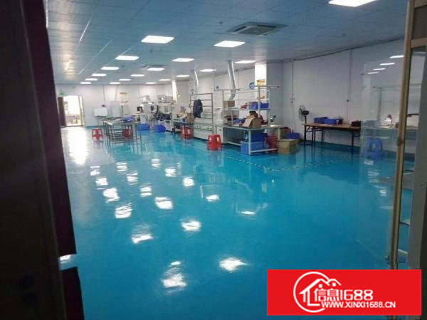 沙井楼上新出638平带精装修厂房招租