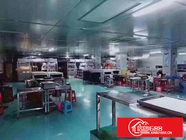 塘厦林村空出无尘车间1300平米，水电齐全，可直接拎包生产