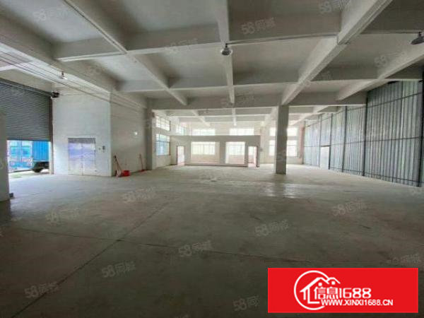 清溪三中一楼600平标准厂房，可进大车现成办公室，