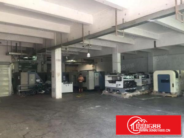 停车免费沙井沙四工业区正规450平厂房出租