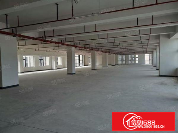 长安厦边新出楼上3900平每层全新厂房出租分租