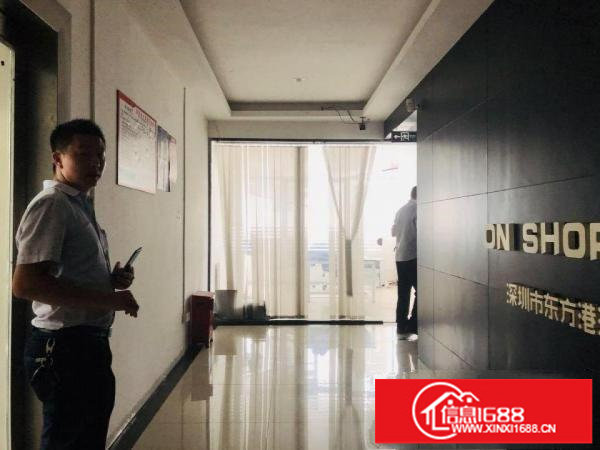 横岗街道办旁三楼710平精装修电商办公厂房出租