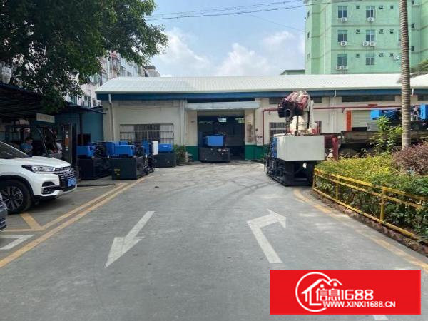 塘厦工业园内滴水6米高钢构580平米带水电办公室装修