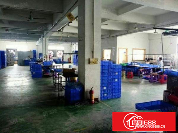 桥头镇原房东三楼厂房出租650平方，现成办公室，水电齐全！