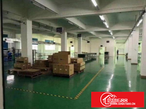 龙岗新生工业园二楼厂房1200平米可办环评可分租